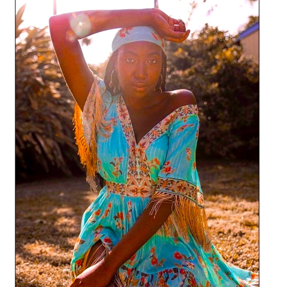 🆕✨ Spell & the Gypsy Collective Hendrix Tassel Dress 🦋 - Picture 14 of 16